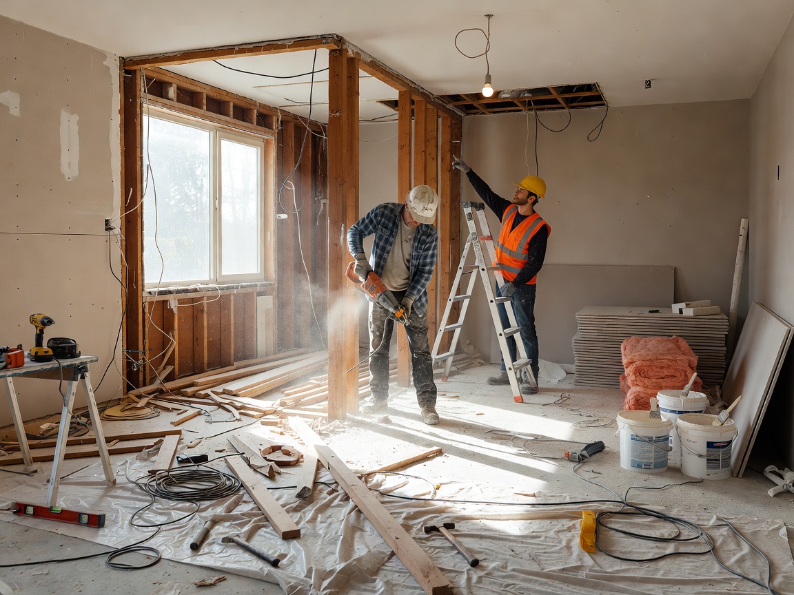 Construction site of a home interior renovation - home_renovation_site.jpg